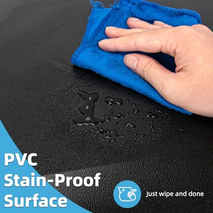 Art3d 3/4" Thick Kitchen Mats for Floor, Waterproof 20" X 32" Cushioned Comfort Mat, Anti Fatigue Mats for Kitchen, Ergonomic Standing Office Desk, Home and Garage, Black by Art3d - Image 3