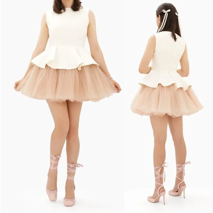 Women's Satin Ballet Heels Ballerina Bow Closed Square Toe Strappy Stiletto High Slingback Lace Up Ankle Strap Wrap Around Spiral Mary Janes Pumps Dress Shoes(Blush Baby Pink,7.5) by Z.Oufeier - Image 2