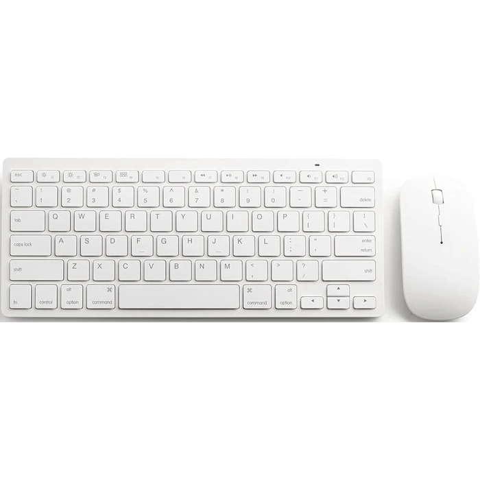 Mason West Slim Wireless Keyboard and Mouse Combo - White by Mason West - Refurbished - Excellent condition