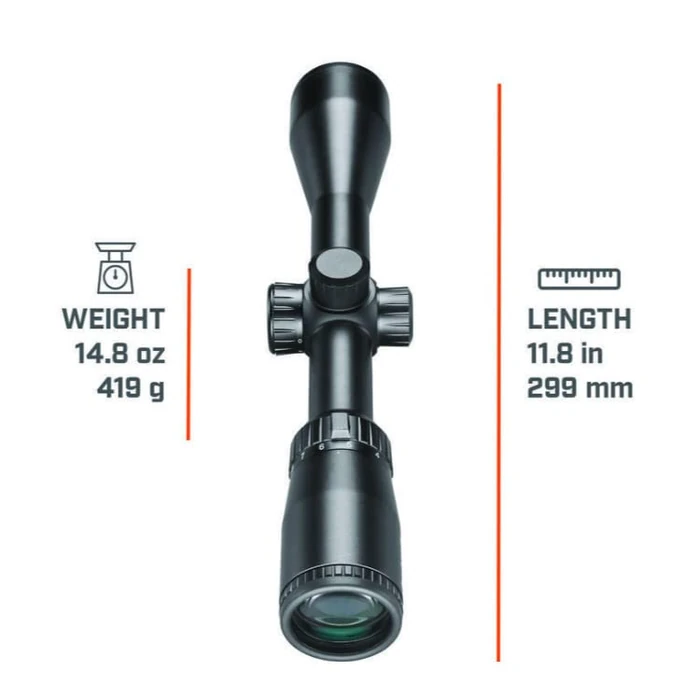 Bushnell Legend 3-9x40mm Illuminated Riflescope, Hunting Rifle Scope with Illuminated Multi-X Reticle by Bushnell - Image 5