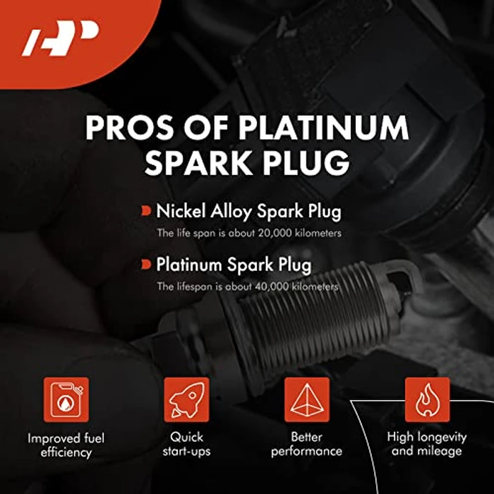 A-Premium Set of 8 Ignition Coil Pack and Iridium Spark Plugs Compatible with Ford Expedition F-150 F-250 F-350 Super Duty & Lincoln Mark LT Navigator 2005-5008 by A-premium - Image 9
