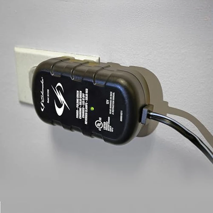 Schumacher Electric 0.8A Car Battery Charger and Maintainer, 2-in-1 Solution, for 12V Power Sport, Automotive, and Marine Batteries, SC1299 by Schumacher Electric - Image 4