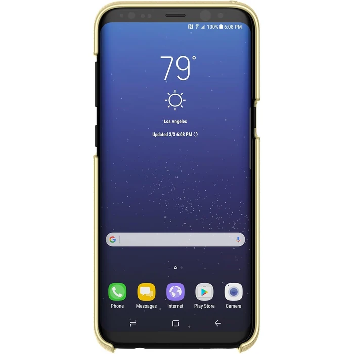 Kate Spade New York Wrap Phone Case for Samsung Galaxy S8+ - Saffiano Gold by Kate Spade - Image 2