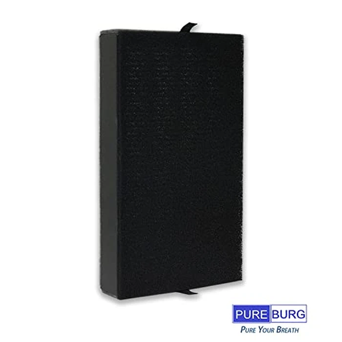 PUREBURG FLT4100 Replacement Filter Set Compatible with GermGuardian AC4100 AC4100CA AC4150BL AC4150PCA AC4150PC AC4175W Air Purifiers Filter E,2-Pack H13 HEPA by PUREBURG - Image 3