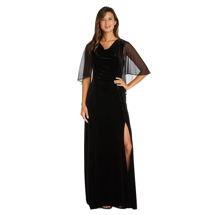R&M Richards Women's Evening Grace Gown, Black by R&M Richards - Used - Acceptable condition - US$16.00