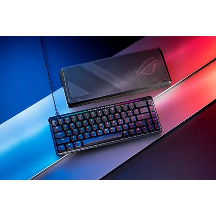 ROG Falchion Ace HFX 65% Hall Effect Gaming Keyboard - HE Magnetic Switches, Rapid Trigger, 8000 Hz Polling, Three-Layer Dampening Foam, Touch Panel, Protective Cover by Asus - Image 9