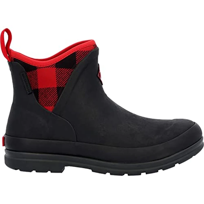 Muck Boot Originals Ankle Ankle Boots Black/Buffalo Plaid Print Size 8 M by Muck Boots - Used - Like New condition - CA$85.45