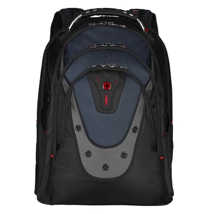 Wenger Ibex 17 inch Laptop Backpack, Men's and Women's Laptop Bag, Black/Gray/Blue by Wenger - Used - Like New condition - US$90.65