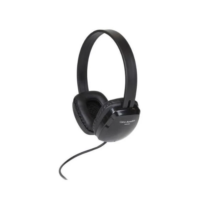 Cyber Acoustics ACM-6004 3.5mm Stereo Headphones - Black by Cyber Acoustics - Refurbished - Excellent condition - US$68.86