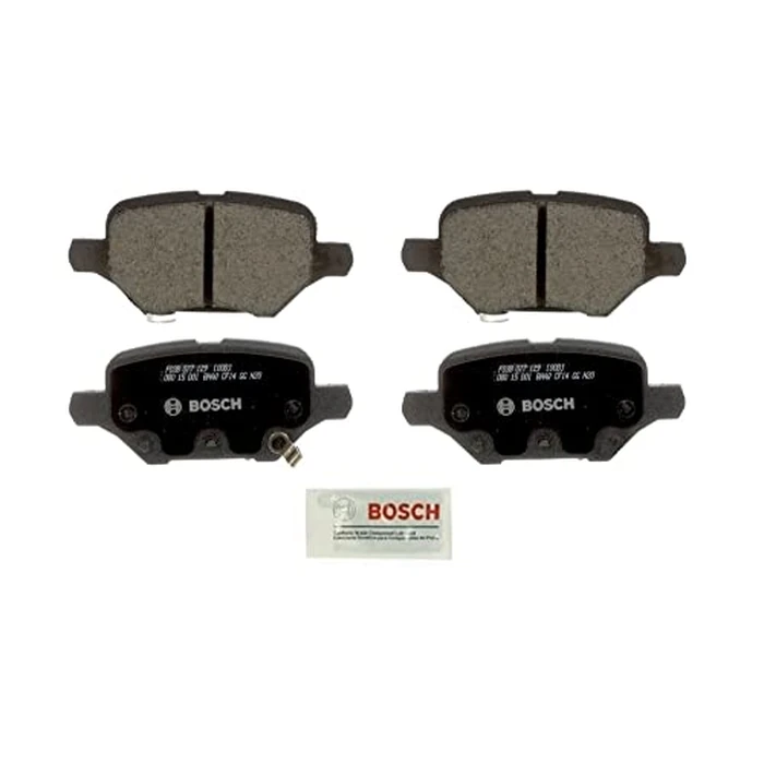 BOSCH BC2168 QuietCast Premium Ceramic Disc Brake Pad Set - Compatible with Select Buick Encore; Chevrolet Trax; REAR by Bosch - Used - Very Good condition - US$20.45