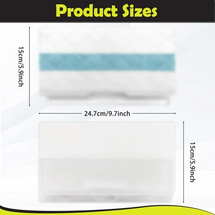 20 Pack VACMOP Disposable Hard Floor Vacuum and Mop Pad Refills for Shark Pro VM252 VM251 VM250 VM200 VC205 QM250 VM190 VM200P12 VMP30 Vacuum Cleaner Replacement Parts by Chuancheng - Image 2