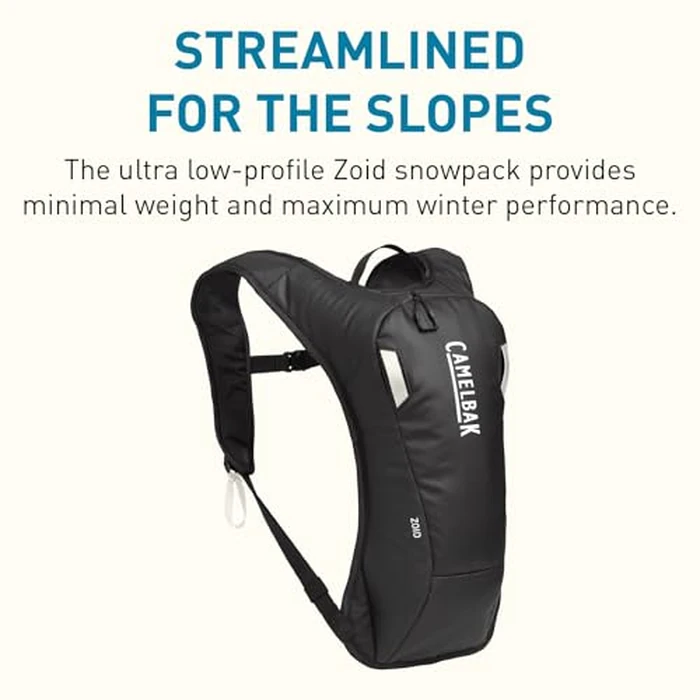 CamelBak Zoid Snow Hydration Pack 70oz, Black/White by CamelBak - Image 1