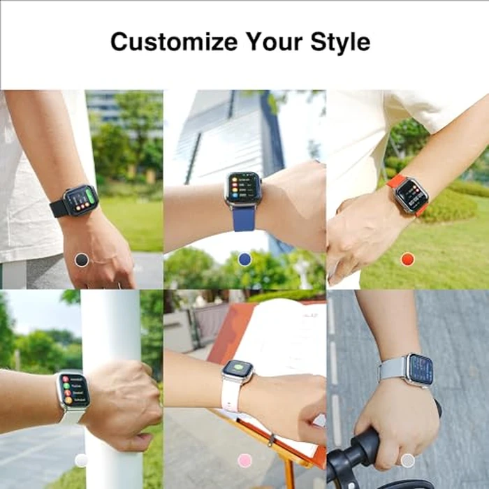 COCO BT2-Z Bluetooth Smartwatch for Seniors Men and Women, Personal Emergency PERS, Health Monitor, Heart Rate, Blood Oxygen Measuring, Fall Detection, Medication Reminder by COCO - Image 8