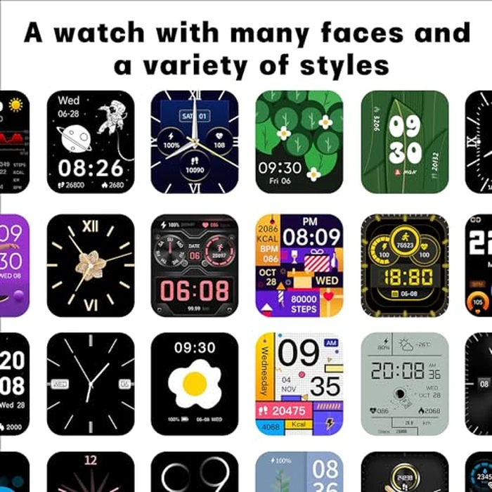 COCO BT2-Z Bluetooth Smartwatch for Seniors Men and Women, Personal Emergency PERS, Health Monitor, Heart Rate, Blood Oxygen Measuring, Fall Detection, Medication Reminder by COCO - Image 9