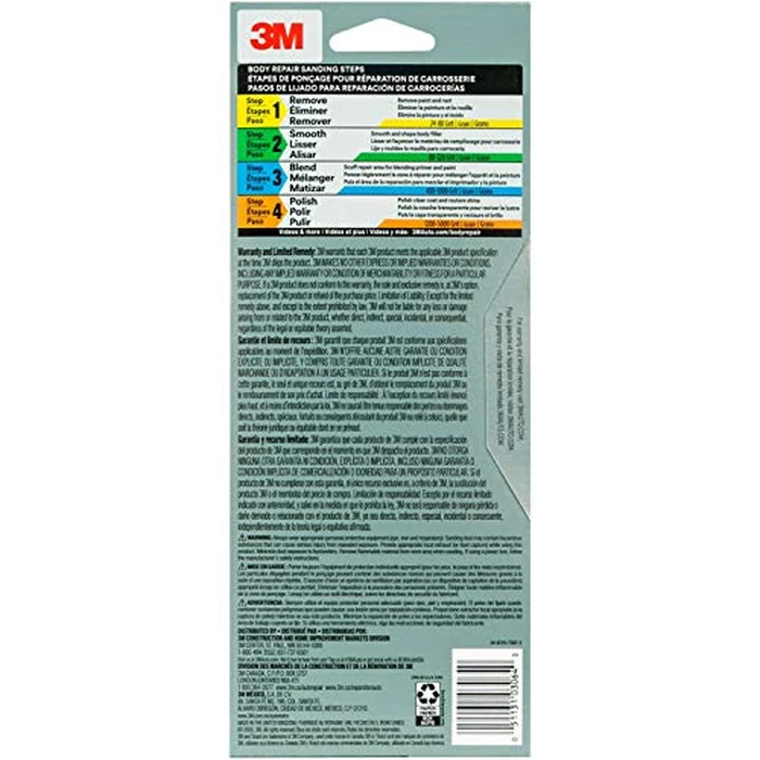 3M Performance 3000 Grit Sandpaper, 3-2/3 in x 9 in, Polish Clear Coat and Paint, Restore Shine, Ideal for Detailed Finishing and Polishing, Very Fine Grade Abrasive for Refined Finishes (03064) by 3M - Image 5