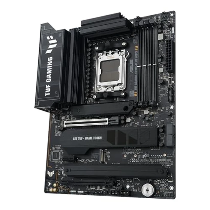 TUF Gaming X870E-PLUS WIFI7 AMD X870E ATX Motherboard with 16+2+1 80A Power Stages, DDR5 Support with AEMP, PCIe 5.0 x16 with PCIe Slot Q-Release Slim, Four M.2 Slots, WiFi 7 with ASUS WiFi Q-Antenna by Asus - Image 9