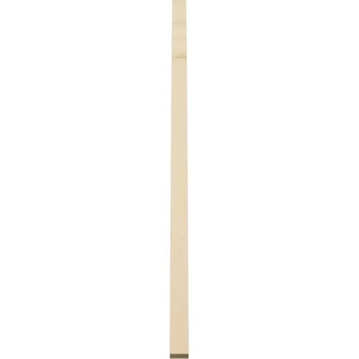 72"W x 36"H x 1 1/2"P (12/12) Pitch Amber Signature Urethane Gable Pediment, Primed Tan by Ekena Millwork - Image 3