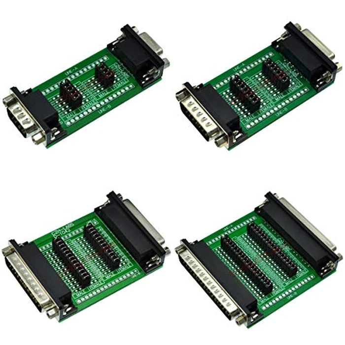 CZH-Labs Combo Package D'sub DB9 DB15 DB25 DB37 Diagnostic Test Breakout Boards. by Electronics-Salon - Used - Like New condition