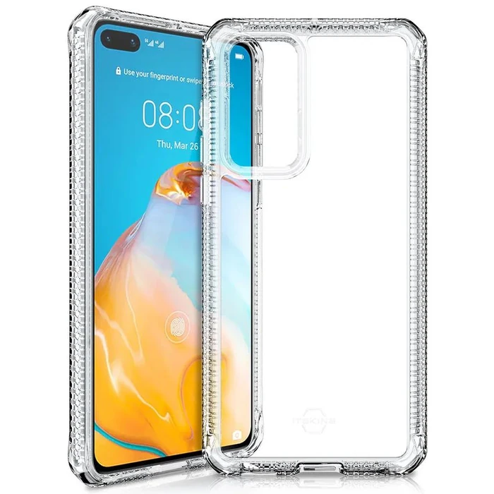 Itskins HybridClear Phone Case for Huawei P40 - Transparent by Itskins - Refurbished - Brand New condition