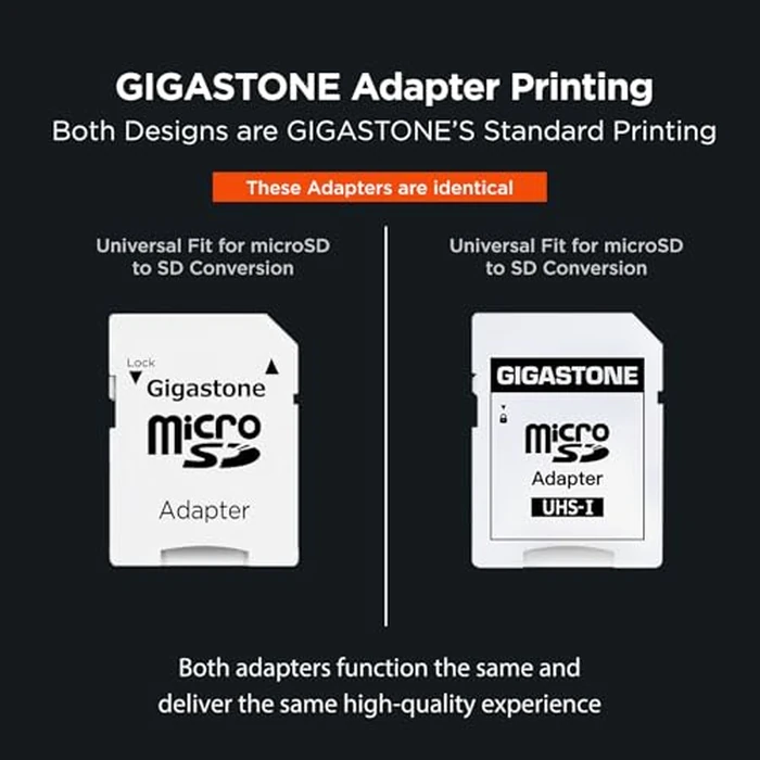 【5-Years Data Recovery】 GIGASTONE 1TB Micro SD Card, 4K Camera Pro MAX, 4K Video Recording for GoPro, DJI, Drone, R/W up to 170/140 MB/s MicroSDXC Memory Card UHS-I U3 A2 V30, with Adapter by Gigastone - Image 3