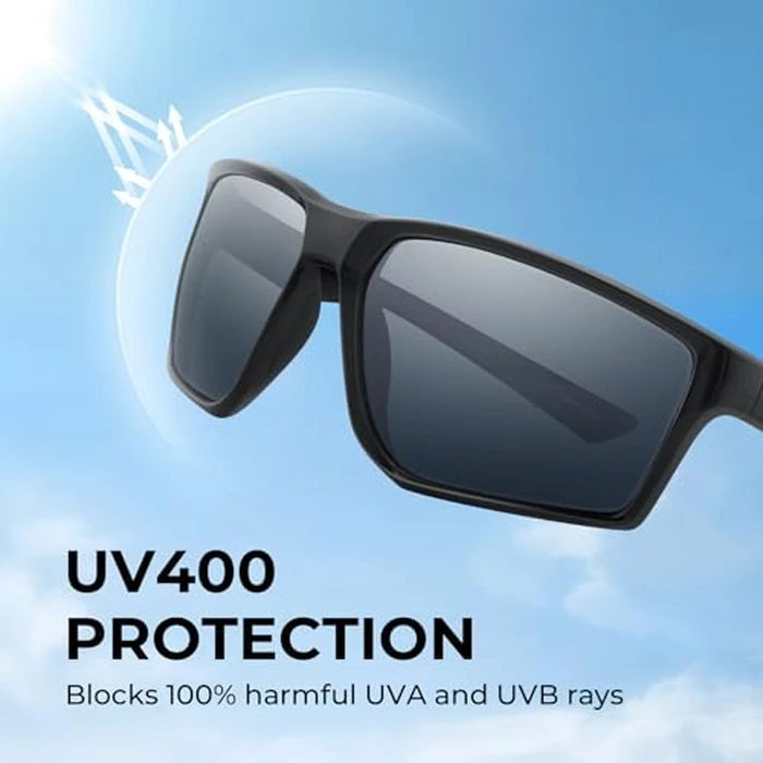 KastKing Osage Polarized Sport Sunglasses for Men and Women, Ideal for Driving Fishing Cycling Running, UV Protection by KastKing - Image 4