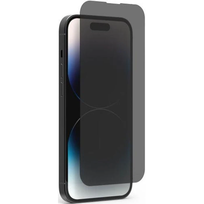 PureGear Steel 360 degrees Privacy Tinted Tempered Glass Screen Protector for iPhone 14 Pro - Privacy by PureGear - Refurbished - Brand New condition - US$10.97