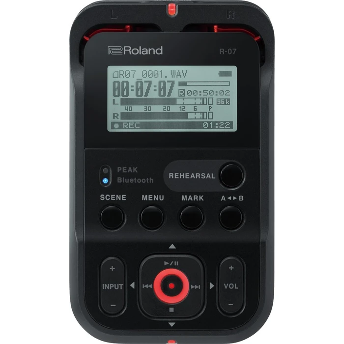 Roland R-07 High-Resolution Handheld Audio Recorder, Black by Roland - Image 4