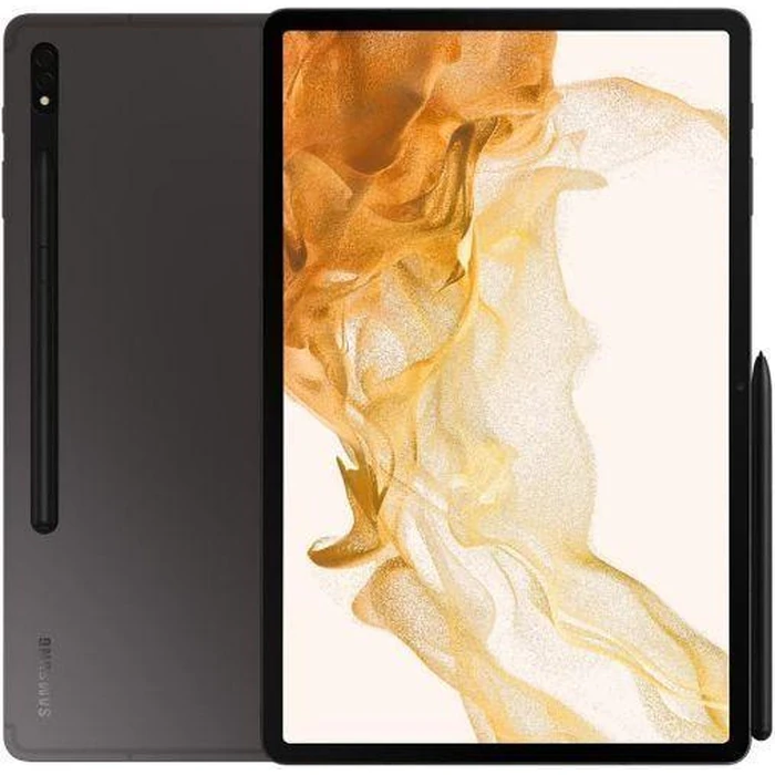 Galaxy Tab S8+ (2022) 12.4-inch - 128GB - Cellular + WiFi - Graphite by Samsung - Refurbished - Good condition - US$373.45