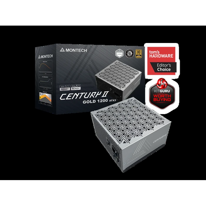 Montech 1200 W Power Supply by Montech - Open Boxproduct Type condition
