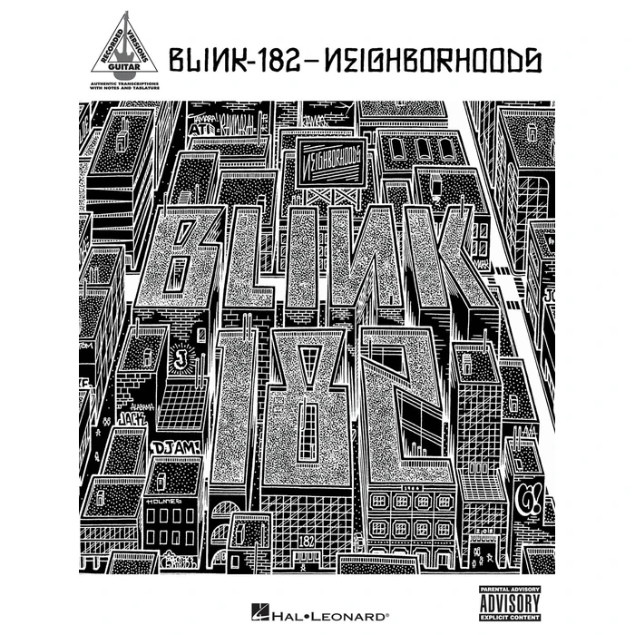 Blink-182 - Neighborhoods by Hal Leonard - Used - Like New condition