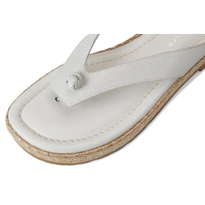 Donald Pliner Women's SEENA Metallic Lizard Print, Porcelain 10 by Donald J Pliner - Image 6