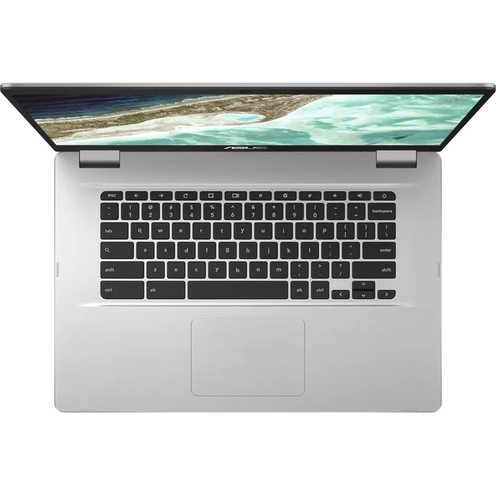 Asus Chromebook C523NA Laptop 15.6" - Silver - Intel Celeron N3350 1.1GHz - 4GB RAM - 32GB by Asus - Image 2