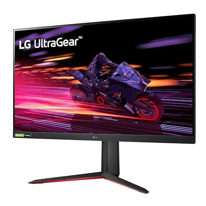LG Ultragear 32GP75A-B 32-inch QHD (2560 x 1440) IPS 165Hz 1ms Gaming Monitor with NVIDIA G-Sync Compatible, AMD FreeSync Premium, Tilt/Height/Pivot Adjustment, Black by LG - Image 2