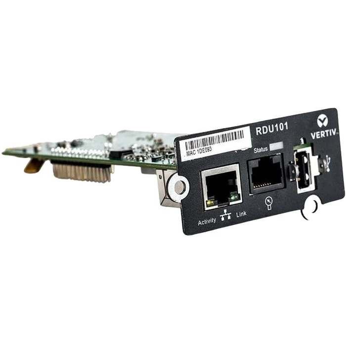 Vertiv(TM) Liebert(R) Intellislot Communications Card (RDU101) - Black by Vertiv - Image 1