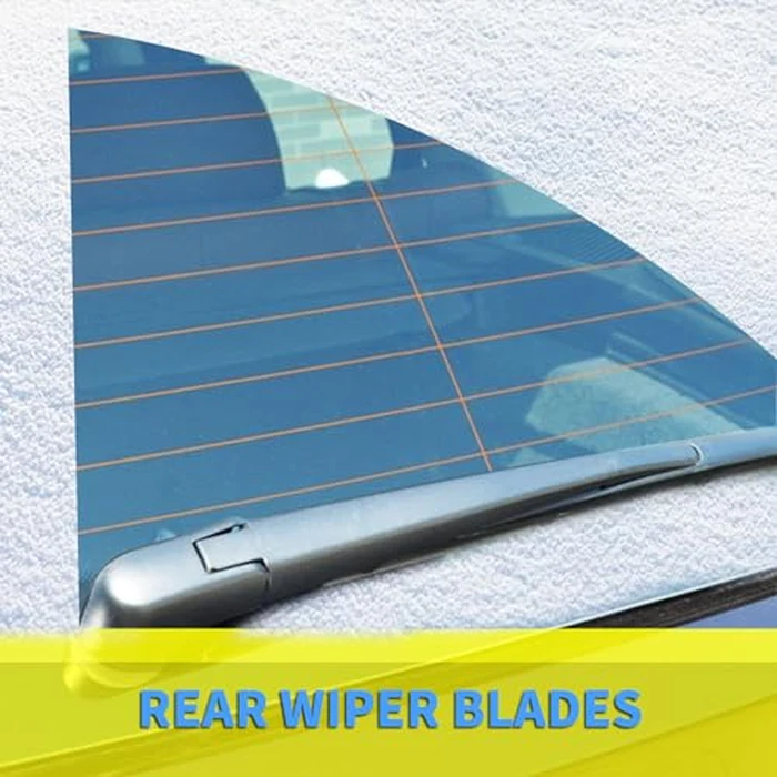 Gavimnal(R) 26"+18"+12" Silicone Wiper Blades Replacement For Kia Sedona 2015-2021 Telluride 2020-2023,All-Season Front Rear Windshield Wiper Blades(Set of 3) by Gavimnal - Image 8