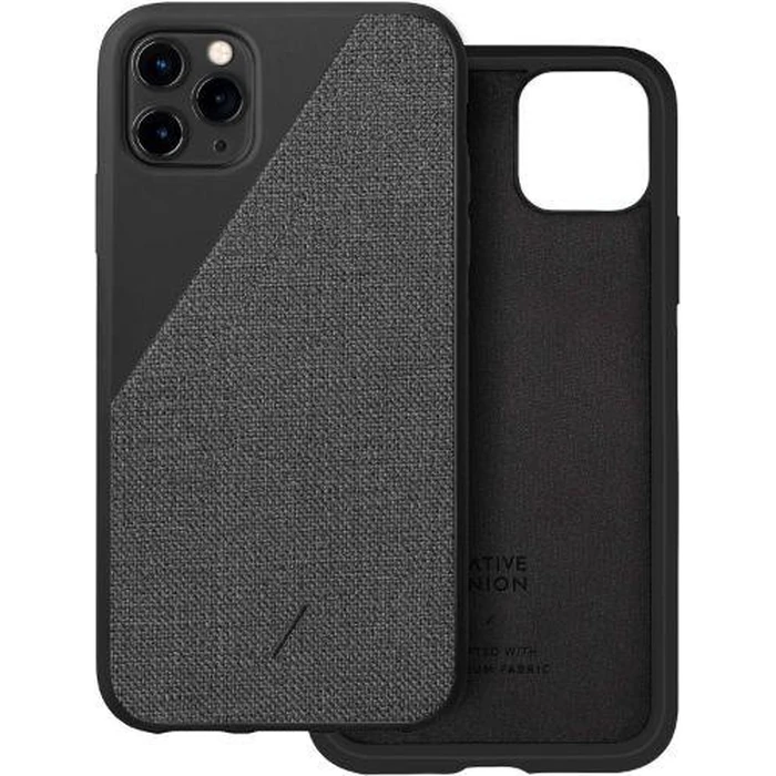 Native Union Clic Canvas Phone Case for iPhone 11 Pro Max - Black by Native Union - Refurbished - Brand New condition - CA$14.98