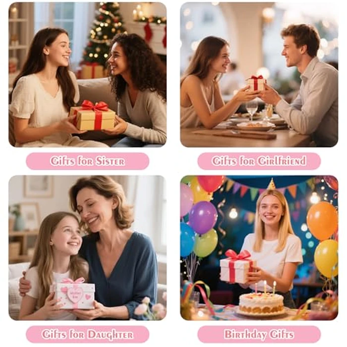 YOOLIFE Birthday Gifts for Teen Girls Kids Sling Bag Initial Crossbody Bag for Women Girls Teen Girl Initial Monogram Fanny Packs Birthday Gifts for 8 9 10 11 12 13 14 Year Old Girl Kids Pink J by YOOLIFE - Image 8