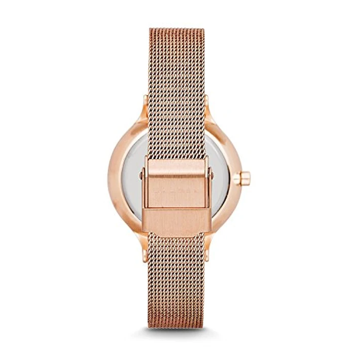 SKAGEN Women's Anita Stainless Steel Mesh Dress Quartz Watch by Skagen - Image 4