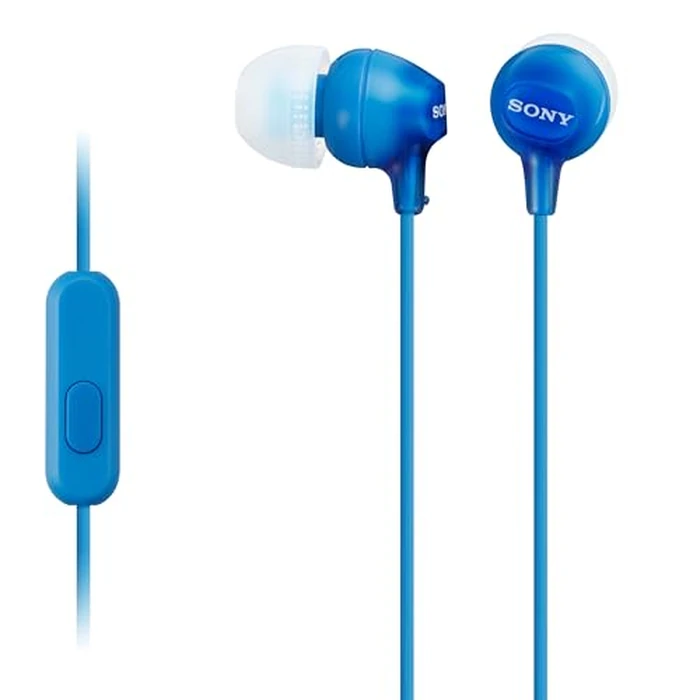 Sony MDREX15AP/L In-Ear Headphones With Microphone (Blue) by Sony - Used - Acceptable condition - CA$7.98