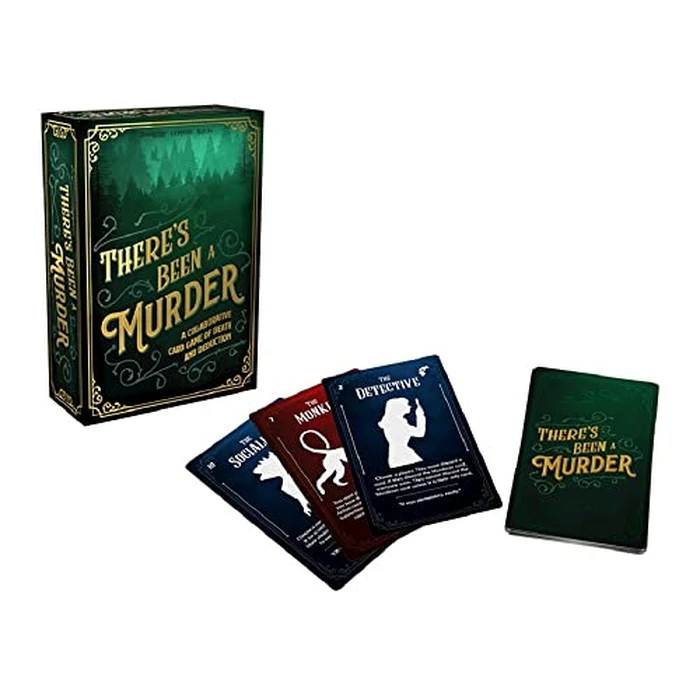 There's Been A Murder - A Collaborative Card Game of Death and Deduction (Packaging May Vary) by Pressman, for Ages 14 and up by Goliath - Used - Like New condition