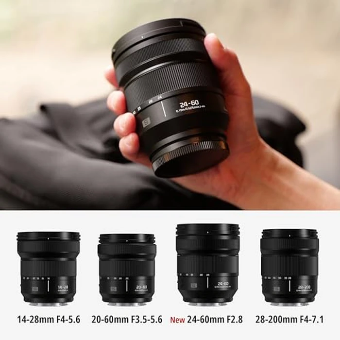 Panasonic LUMIX S Series 24-60mm F2.8 L-Mount Lens; Landscapes, Portraits, and Video, Precision Focus Control Ring - S-E2460 by Panasonic - Image 7