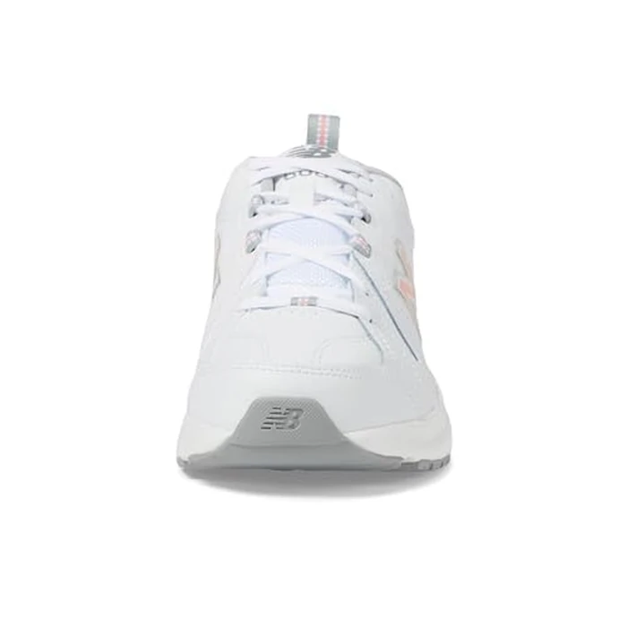 New Balance Women's 608 V5 Casual Comfort Cross Trainer, White/Pink, 7 M by New Balance - Image 5