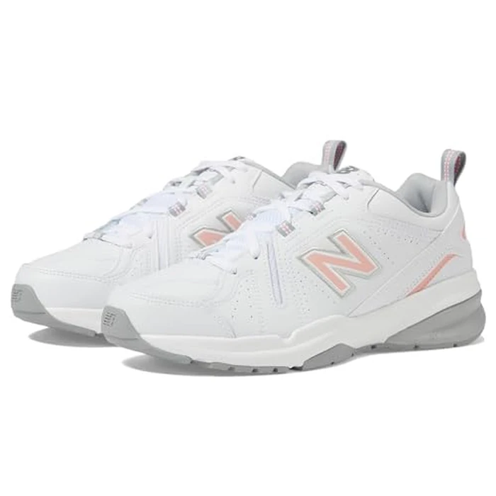 New Balance Women's 608 V5 Casual Comfort Cross Trainer, White/Pink, 7 M by New Balance - Image 7