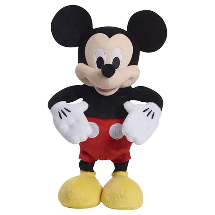 Disney Junior Mickey Mouse Hot Diggity Dance Mickey Feature Plush Stuffed Animal, Motion, Sounds, and Games, Kids Toys for Ages 3 Up by Just Play by Disney - Used - Like New condition - US$43.69