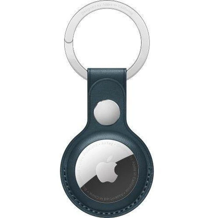 Apple Leather Key Ring Case For AirTag - Baltic Blue by Apple - Refurbished - Acceptable condition - US$21.48