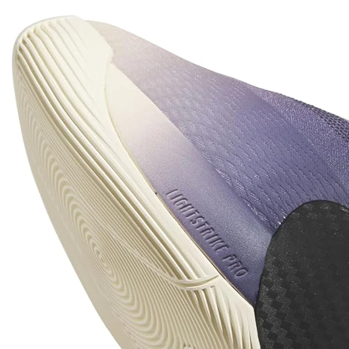 adidas Unisex-Adult D.O.N Issue 7 Basketball, Black/Preloved Violet/Warm Vanilla, 9 by adidas - Image 5