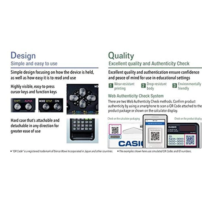 Casio FX-991ESPLUS2 with Authenticity verification (FX-991ESPLSC2-S-CT) by Casio - Image 2