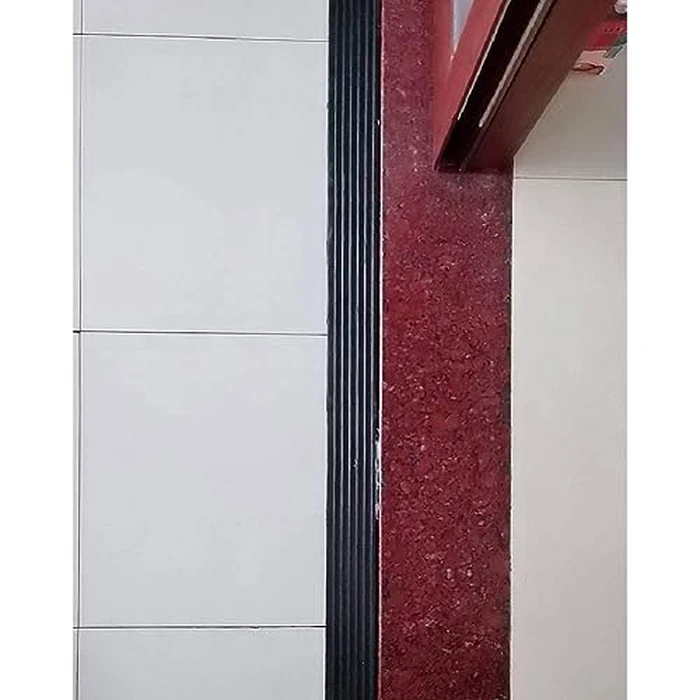 Bilaida 1.2" Rise Solid Rubber Threshold Ramp, 1500 LBS Capacity, 39" Wide Non-Slip Wheelchair Ramp for Doorway Indoor or Outdoor, Bathroom, Garage and Supermarket Entrance, Cuttable (1.2" H, 1) by Generic - Image 3