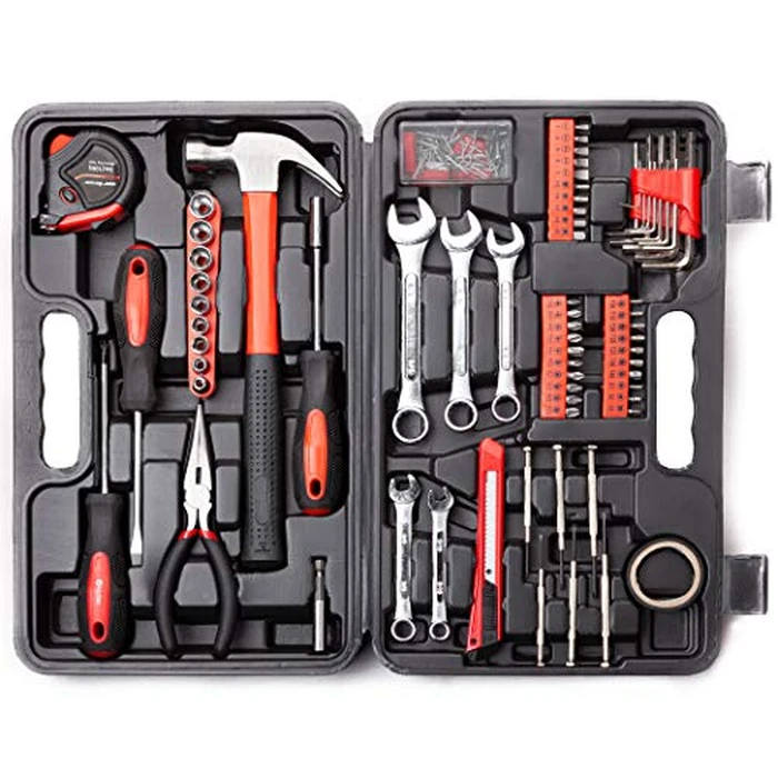 Cartman 148 Piece Automotive and Household Tool Set Perfect for Car Enthusiasts and DIY Home Repairs by CARTMAN - Used - Like New condition - US$31.49