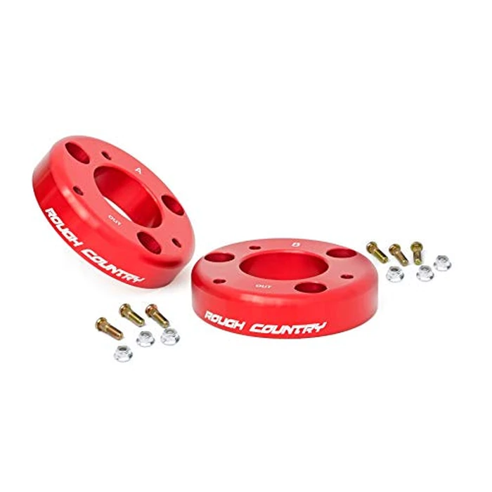 Rough Country 2" Leveling Kit for 2009-2013 Ford F-150 | Anodized Red - 568RED by Rough Country - Image 1